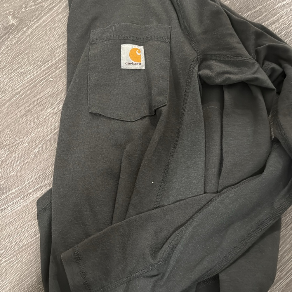 Carhartt Charcoal Long Sleeve Tee